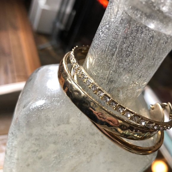 Golden drawstring bracelet - Picture 3 of 8